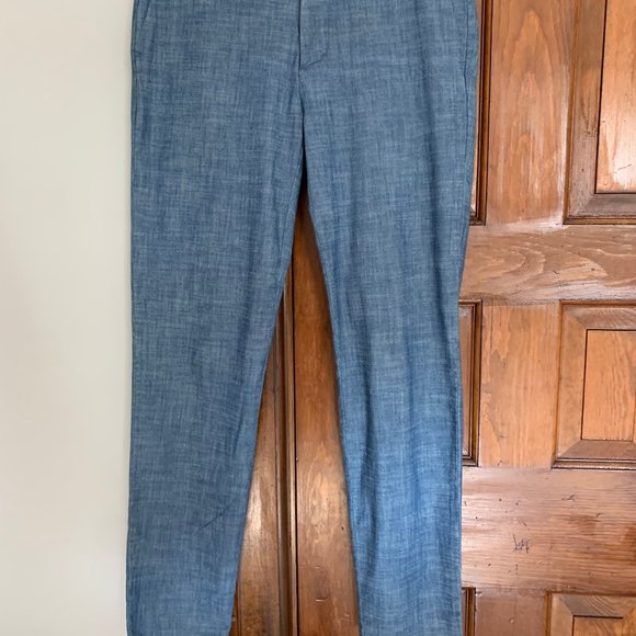Tommy Hilfiger lightweight denim look trousers, size 2 - Picture 2 of 6